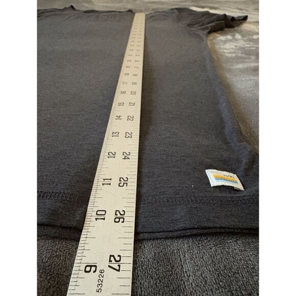 Vuori Men's Strato Tech Tee M Charcoal Heather Moisture Wicking Activewear Gym - Picture 7 of 7